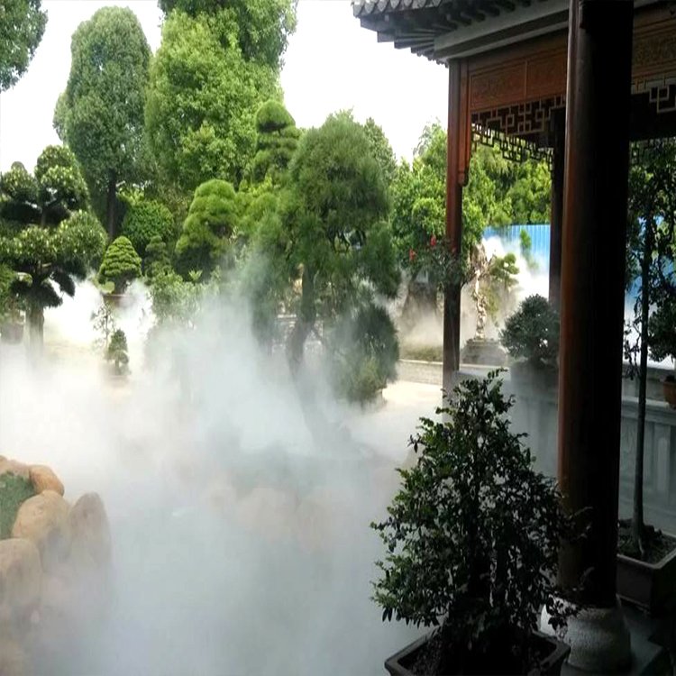 園林人造霧景觀